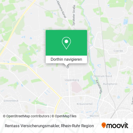 Rentass Versicherungsmakler Karte