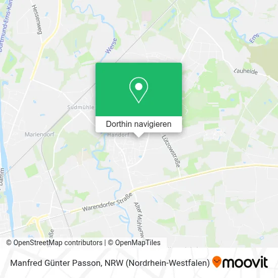 Manfred Günter Passon Karte