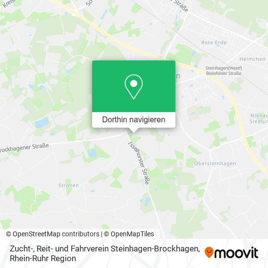 Zucht-, Reit- und Fahrverein Steinhagen-Brockhagen Karte