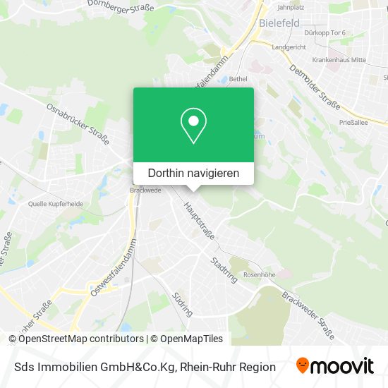 Sds Immobilien GmbH&Co.Kg Karte