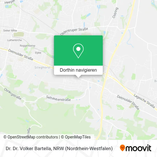 Dr. Dr. Volker Bartella Karte
