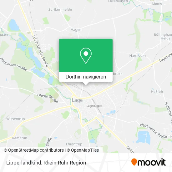 Lipperlandkind Karte