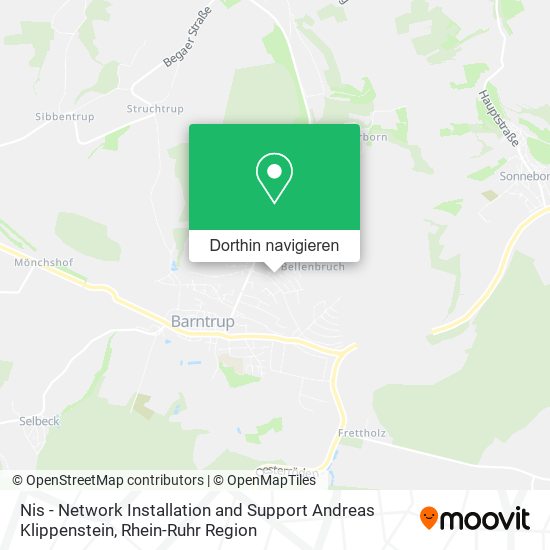 Nis - Network Installation and Support Andreas Klippenstein Karte