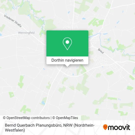 Bernd Querbach Planungsbüro Karte