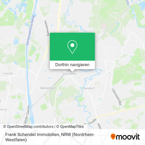 Frank Schendel Immobilien Karte