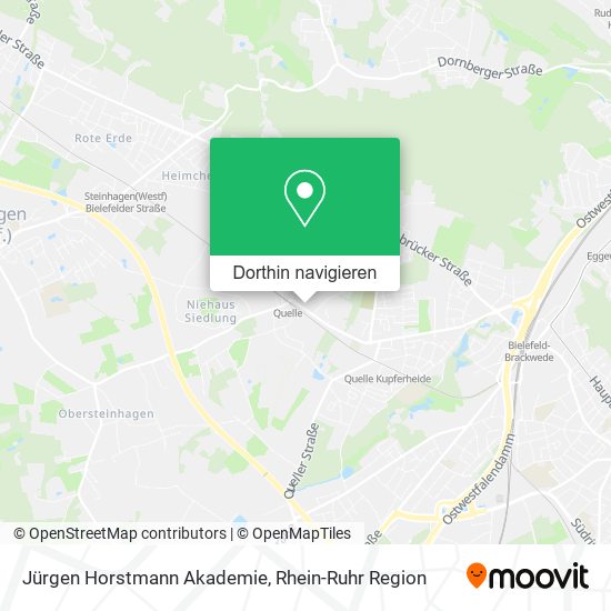 Jürgen Horstmann Akademie Karte
