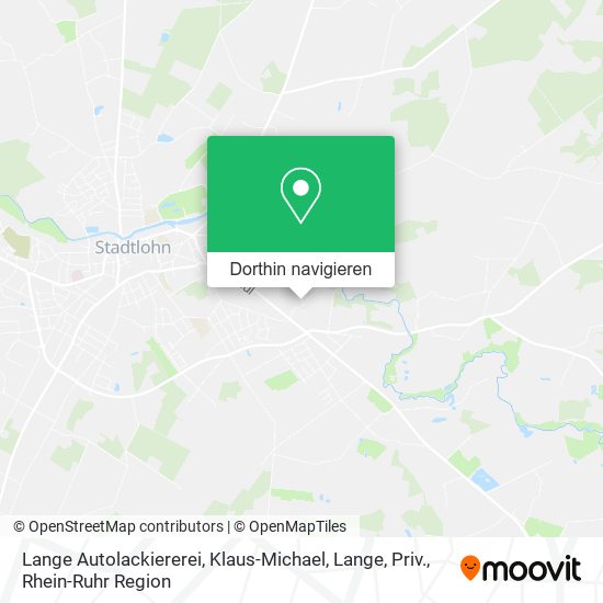 Lange Autolackiererei, Klaus-Michael, Lange, Priv. Karte
