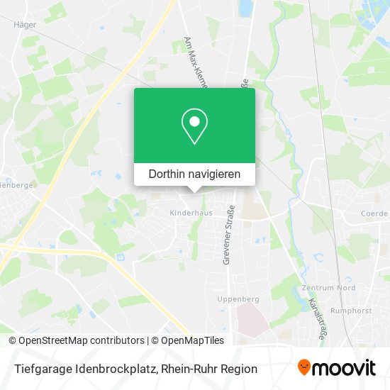 Tiefgarage Idenbrockplatz Karte