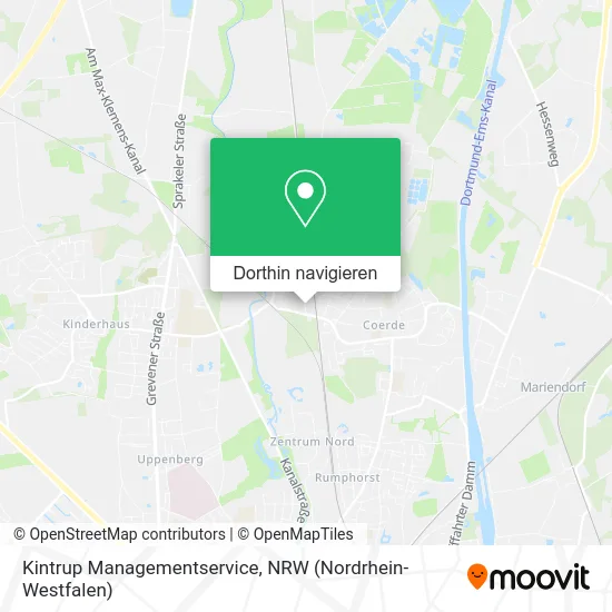 Kintrup Managementservice Karte