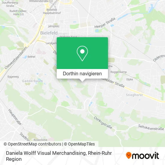 Daniela Wolff Visual Merchandising Karte