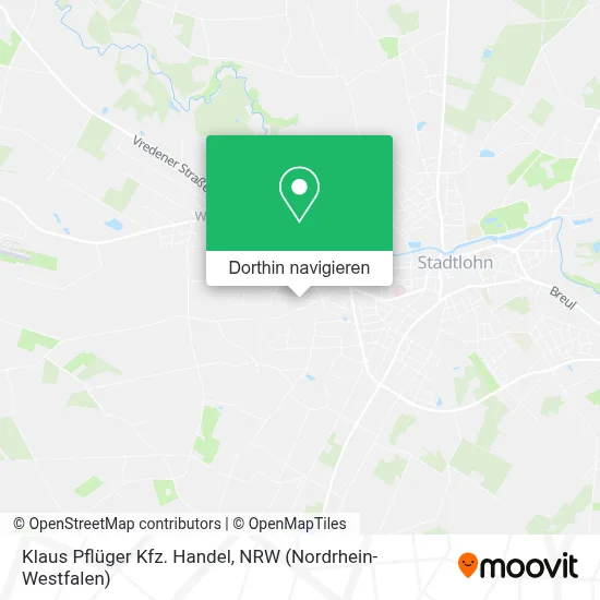 Klaus Pflüger Kfz. Handel Karte