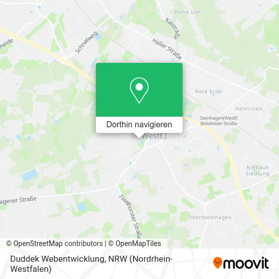 Duddek Webentwicklung Karte