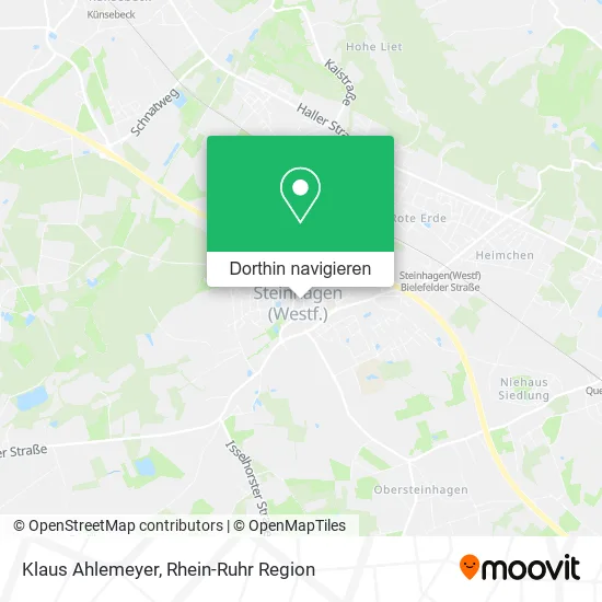 Klaus Ahlemeyer Karte