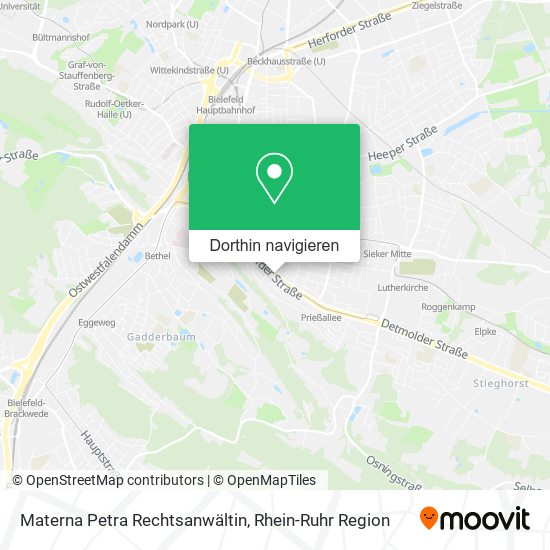 Materna Petra Rechtsanwältin Karte