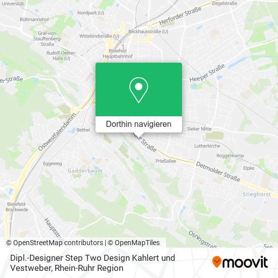 Dipl.-Designer Step Two Design Kahlert und Vestweber Karte