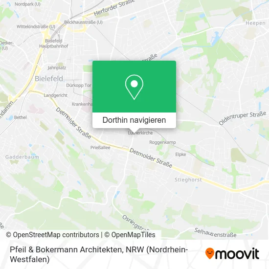 Pfeil & Bokermann Architekten Karte