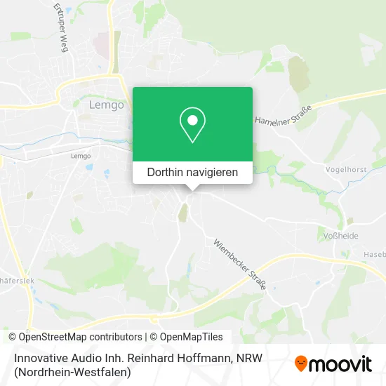 Innovative Audio Inh. Reinhard Hoffmann Karte