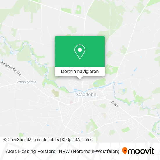 Alois Hessing Polsterei Karte