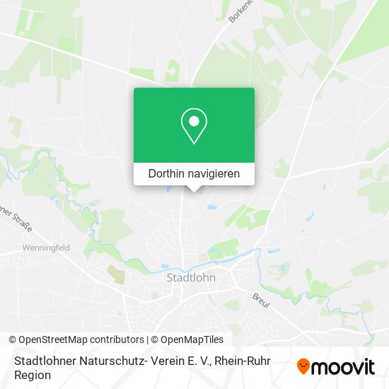 Stadtlohner Naturschutz- Verein E. V. Karte