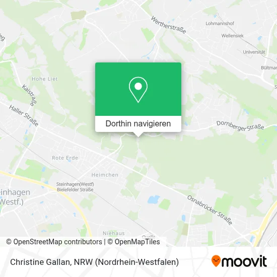 Christine Gallan Karte