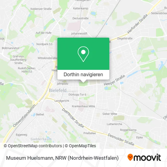 Museum Huelsmann Karte