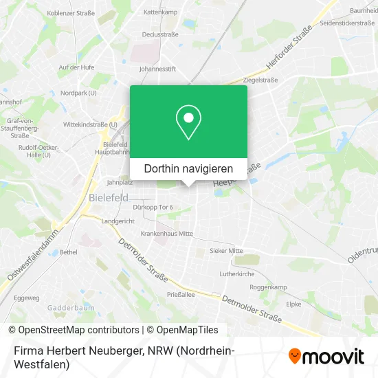 Firma Herbert Neuberger Karte