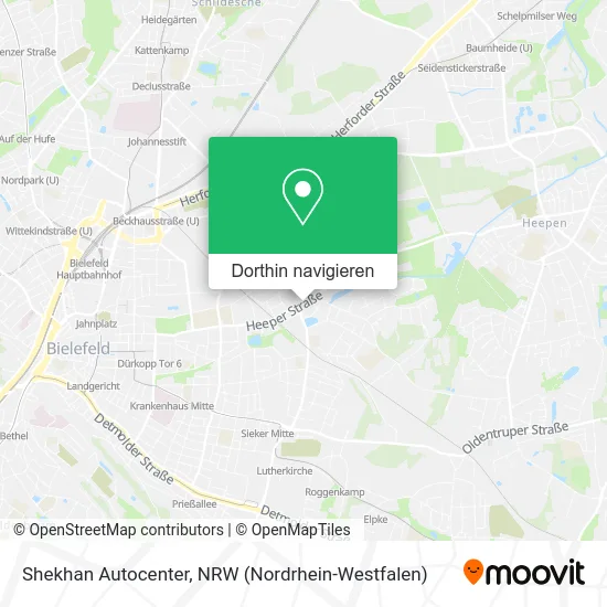 Shekhan Autocenter Karte