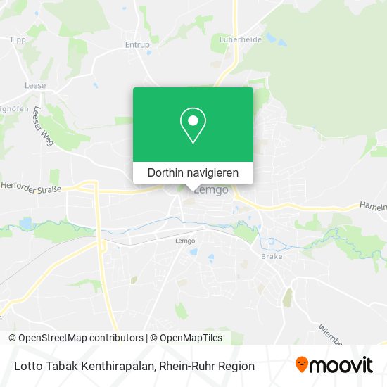 Lotto Tabak Kenthirapalan Karte