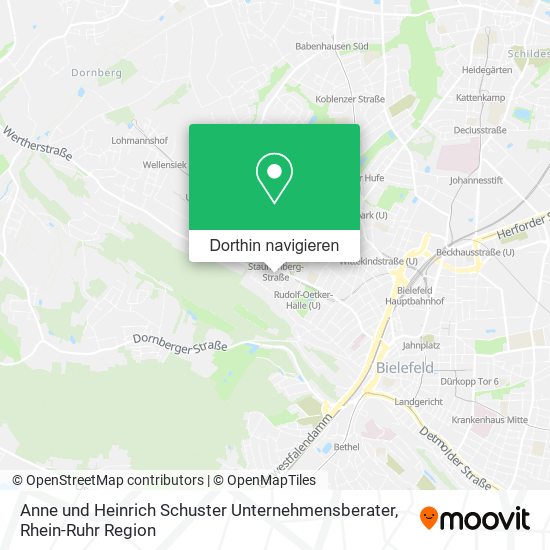 Anne und Heinrich Schuster Unternehmensberater Karte