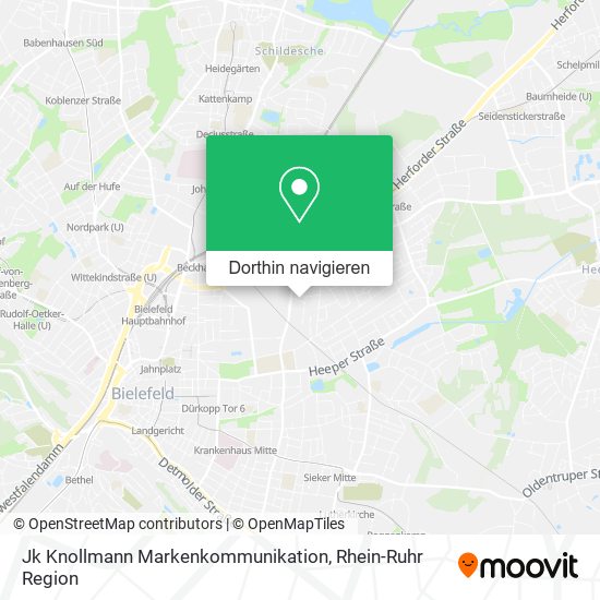Jk Knollmann Markenkommunikation Karte