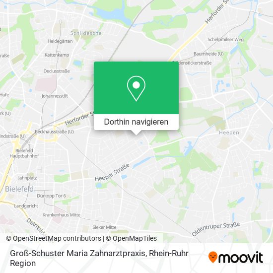 Groß-Schuster Maria Zahnarztpraxis Karte