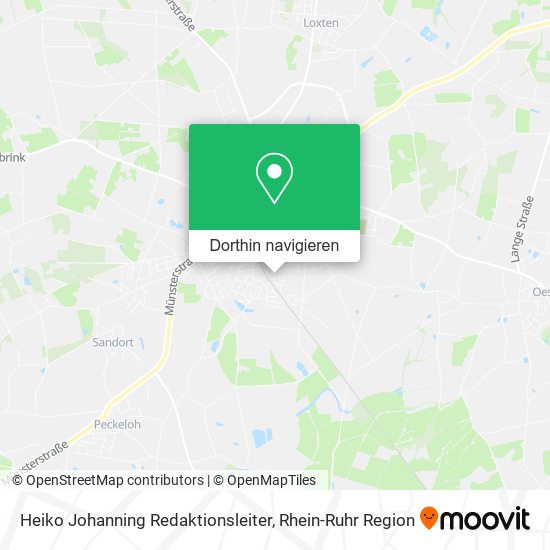 Heiko Johanning Redaktionsleiter Karte