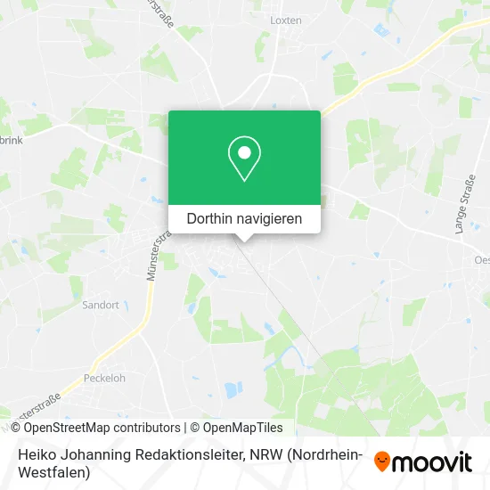 Heiko Johanning Redaktionsleiter Karte