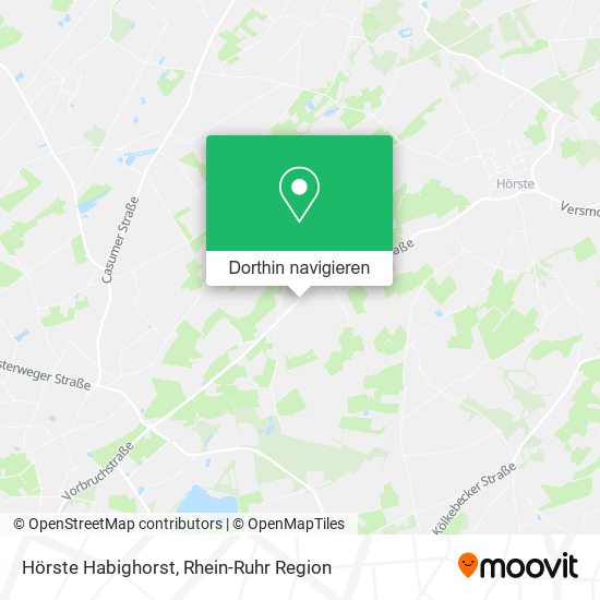 Hörste Habighorst Karte
