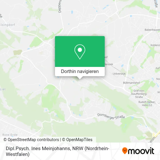 Dipl.Psych. Ines Meinjohanns Karte