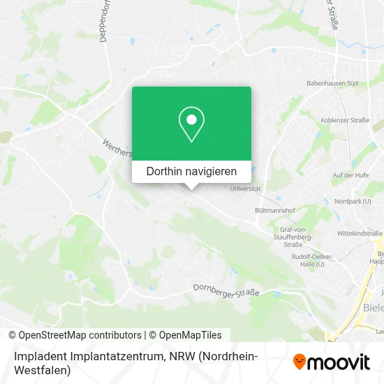 Impladent Implantatzentrum Karte