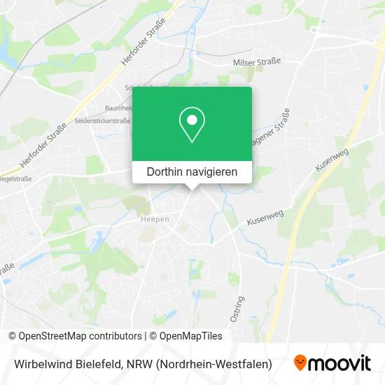 Wirbelwind Bielefeld Karte
