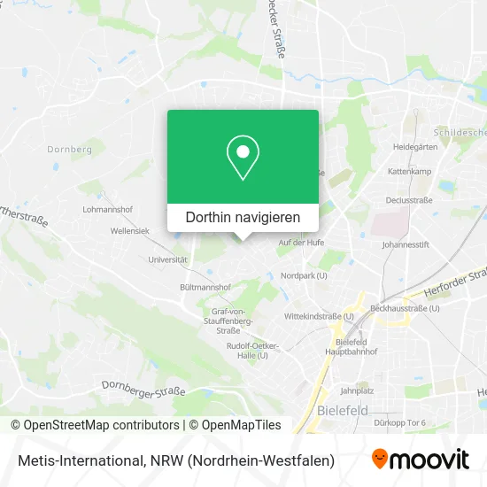 Metis-International Karte