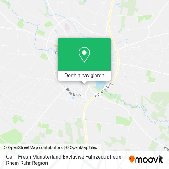 Car - Fresh Münsterland Exclusive Fahrzeugpflege Karte