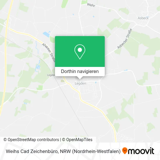 Weihs Cad Zeichenbüro Karte