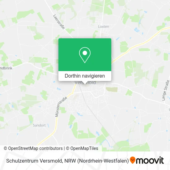 Schulzentrum Versmold Karte