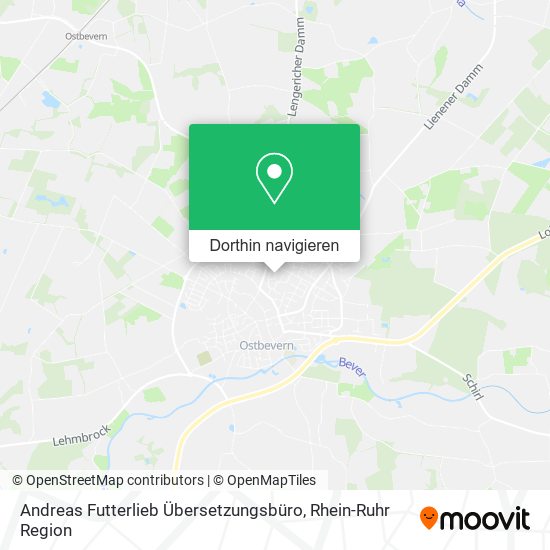 Andreas Futterlieb Übersetzungsbüro Karte