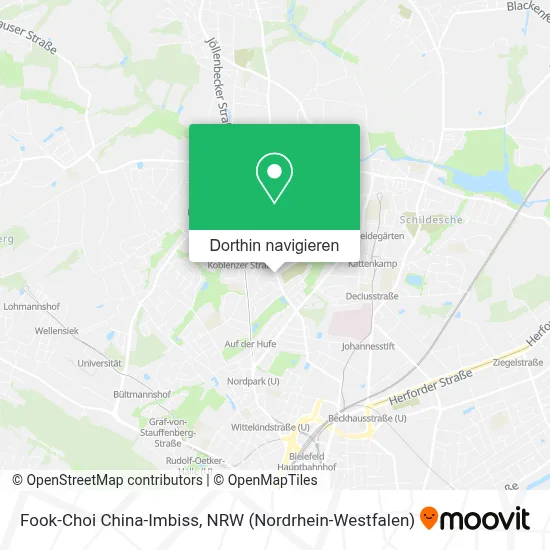 Fook-Choi China-Imbiss Karte