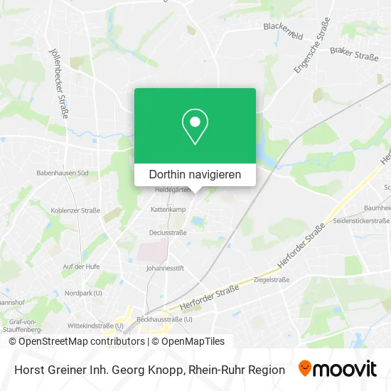 Horst Greiner Inh. Georg Knopp Karte