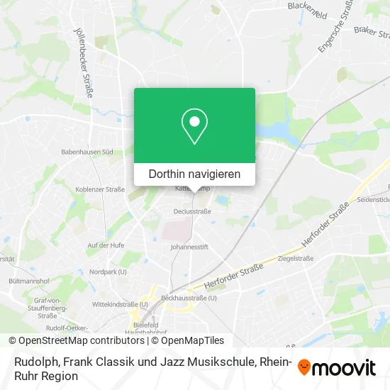 Rudolph, Frank Classik und Jazz Musikschule Karte