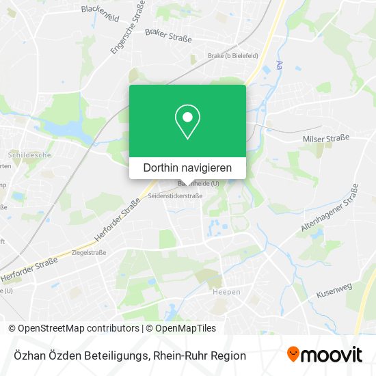 Özhan Özden Beteiligungs Karte