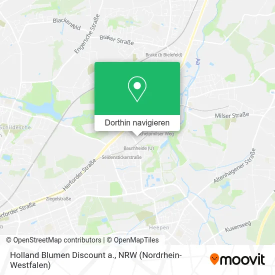 Holland Blumen Discount a. Karte