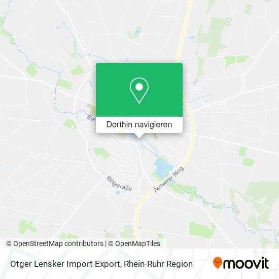 Otger Lensker Import Export Karte