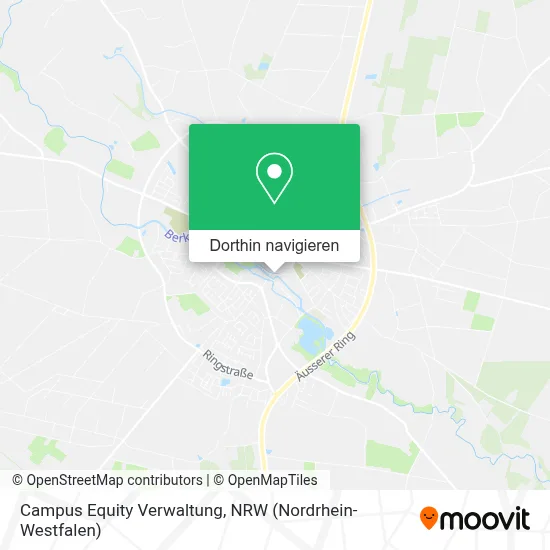 Campus Equity Verwaltung Karte