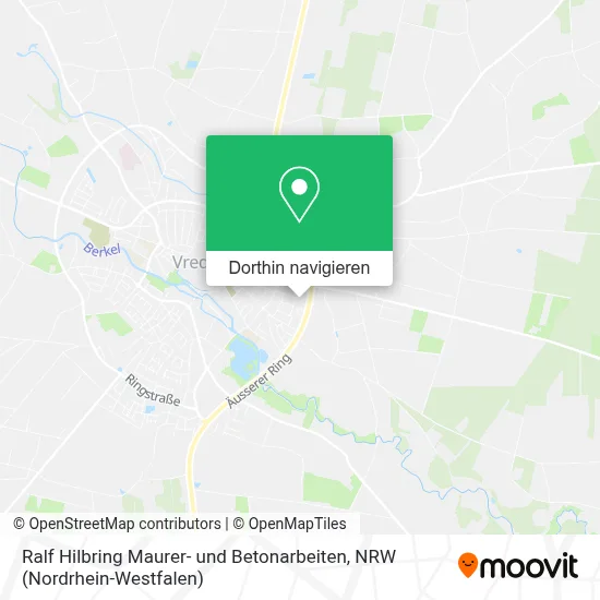 Ralf Hilbring Maurer- und Betonarbeiten Karte